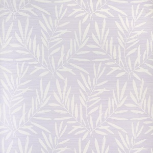Summer Leaves Lavender Wallpaper