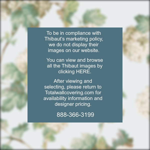 Sussex Hydrangea Soft Blue Wallpaper