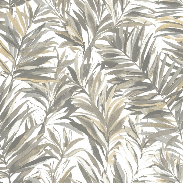 Swaying Palms Neutral Wallpaper