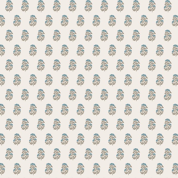 Sylvie Teal Wallpaper