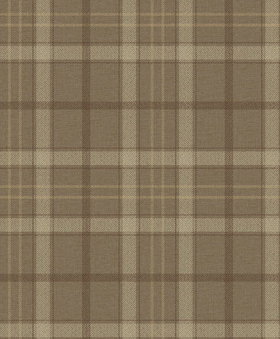 Tailor Plaid Prepasted Wallpaper
