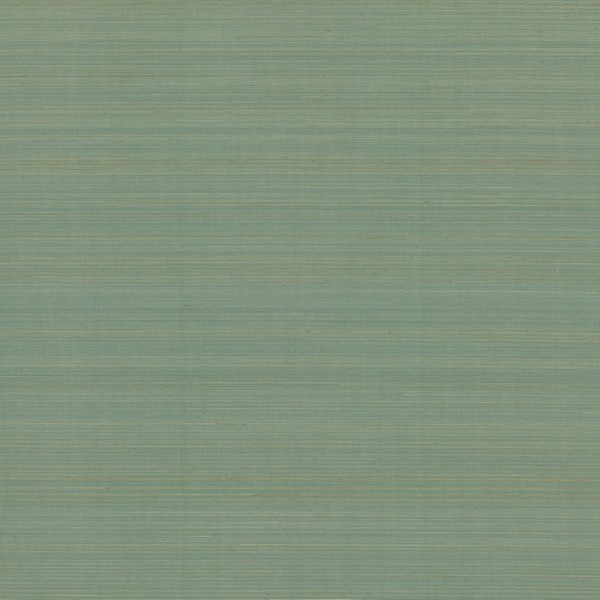 Tailored Abaca Seafoam Grasscloth Wallpaper
