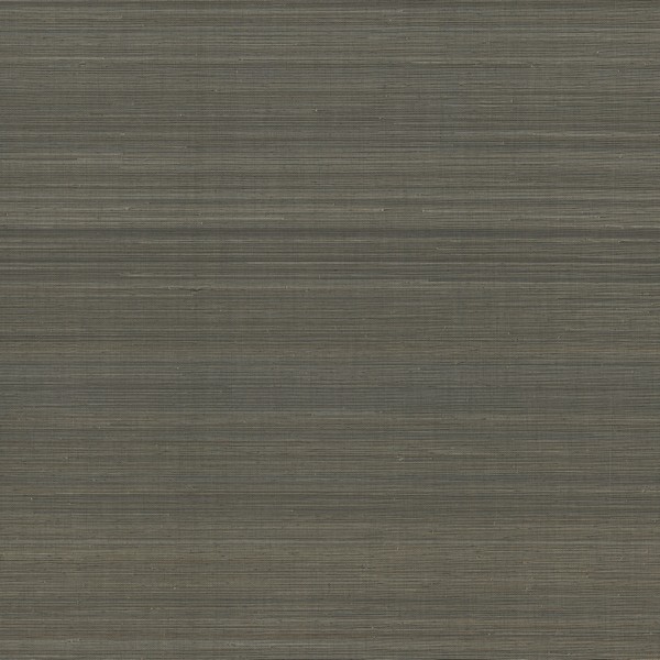 Tailored Abaca Walnut Grasscloth Wallpaper