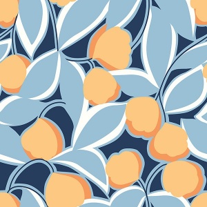 Talia Light Blue Peel & Stick Wallpaper