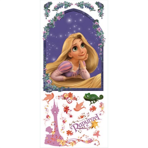 Tangled - Rapunzel Peel & Stick Giant Wall Decals
