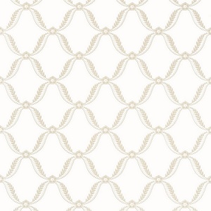 Tate Trellis Beige Wallpaper