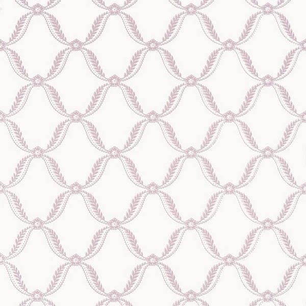 Tate Trellis Lavender Wallpaper