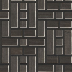 Teahouse Panel Geometric Wallpaper