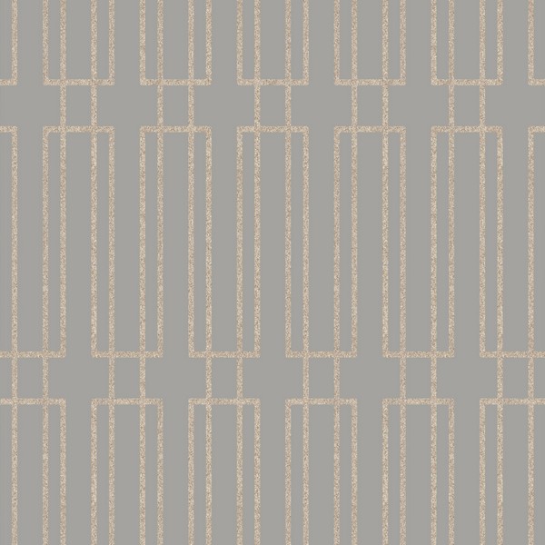 Terrace Taupe Wallpaper