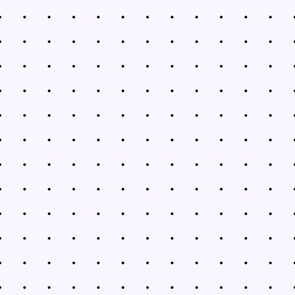 Terrence White Dotted Grid Wallpaper