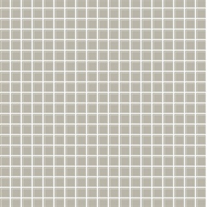 Tessellate Grey Glass Tile Wallpaper