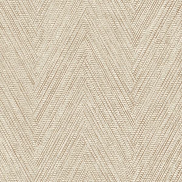 Thatched Chevron Terracotta Wallpaper