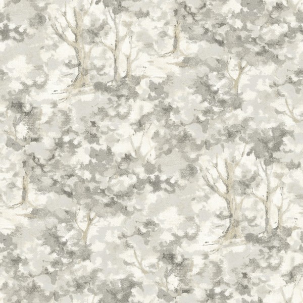 Thicket Charcoal Forest Wallpaper