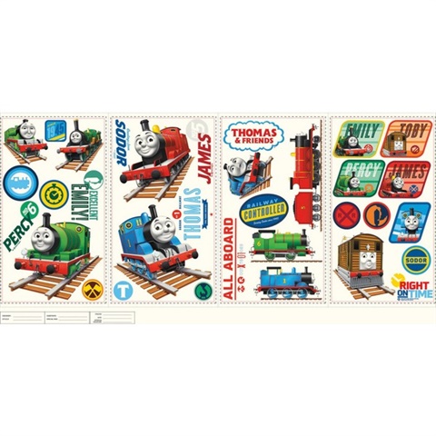 Thomas The Tank Engine Peel &amp; Stick Wall Decals