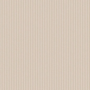 Ticking Beige Stripe Wallpaper