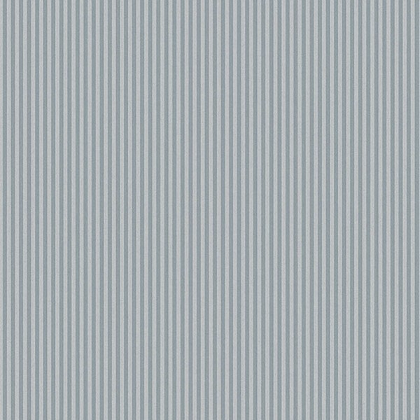 Ticking Blue Stripe Wallpaper