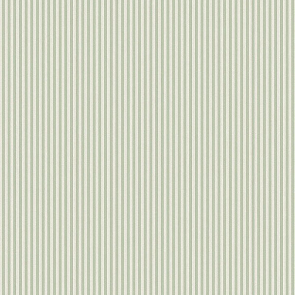 Ticking Light Green Stripe Wallpaper