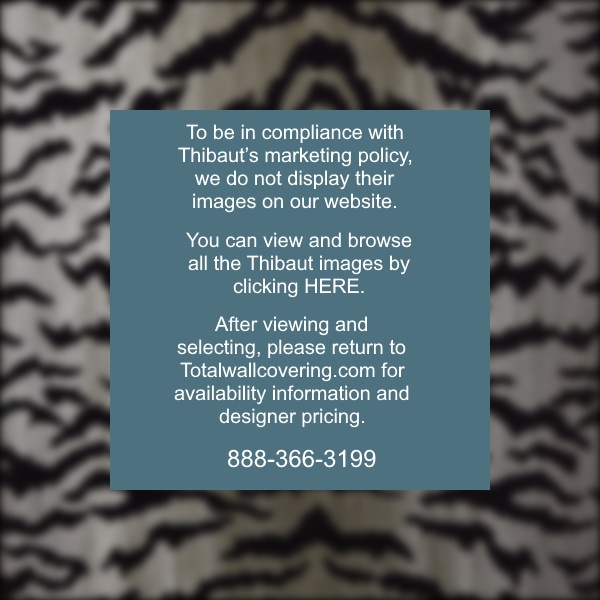 Tiger Flock Wallpaper