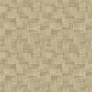 Ting Brown Abstract Woven Wallpaper
