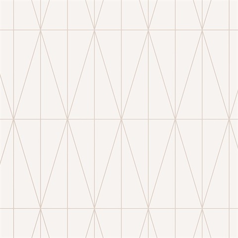 Tofta Mauve Geometric Wallpaper
