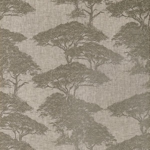 Torrey Pines Beige and Black Wallpaper