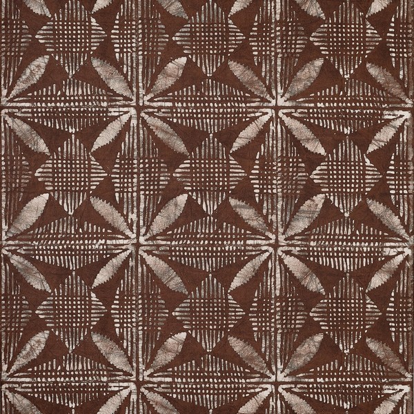 Tortuga Batik Brown Wallpaper