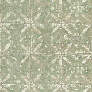 Tortuga Batik Willow Wallpaper