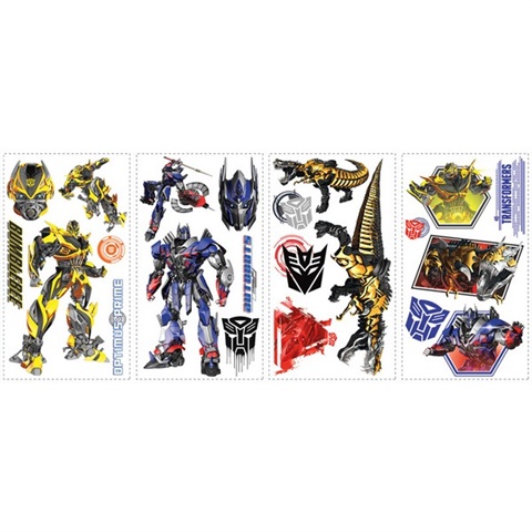 Transformers: Age Of Extinction Peel And Stick Wall Decals