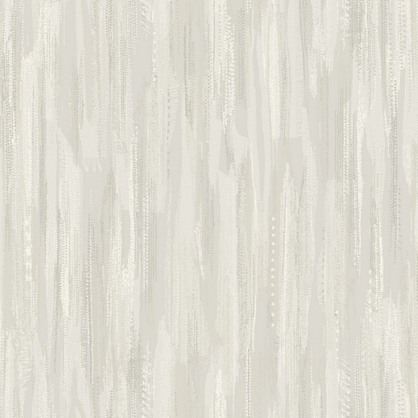Tribeca Dove Texture Stripe Wallpaper