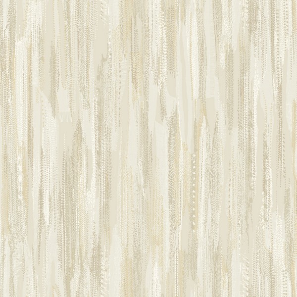 Tribeca Gold Texture Stripe Wallpaper