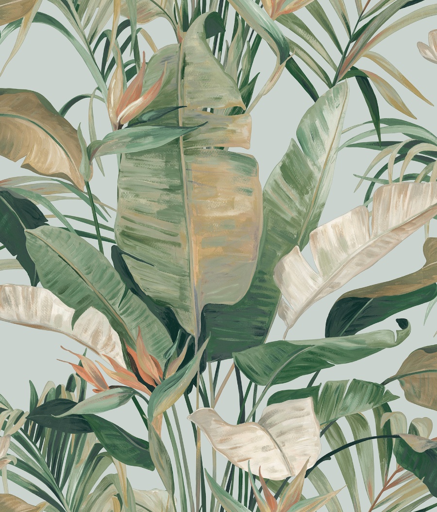 Tropical Cabana Spa Peel & Stick Wallpaper