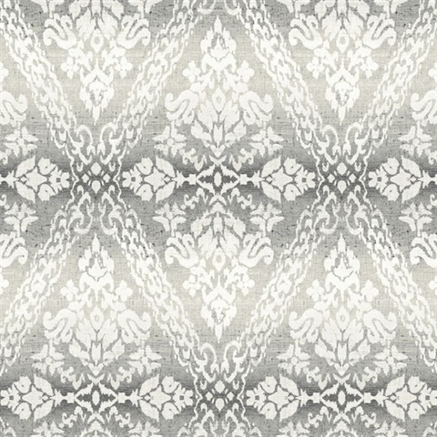 Tudor Diamond Damask Wallpaper