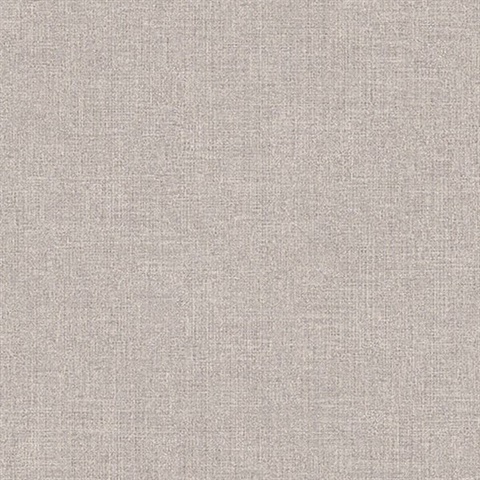 Tweed Grey Faux Fabric Wallpaper