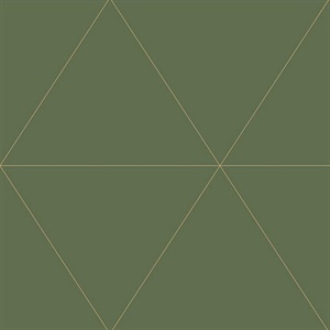 Twilight Moss Geometric Wallpaper