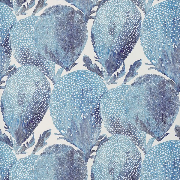 Under the Sea Turquoise and Plum Wallpaper