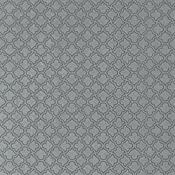 Uptown Glam Charcoal Wallpaper