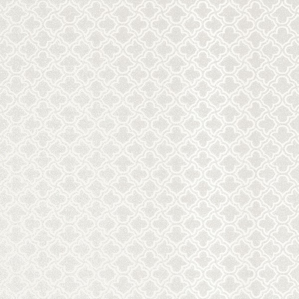 Uptown Glam White Wallpaper