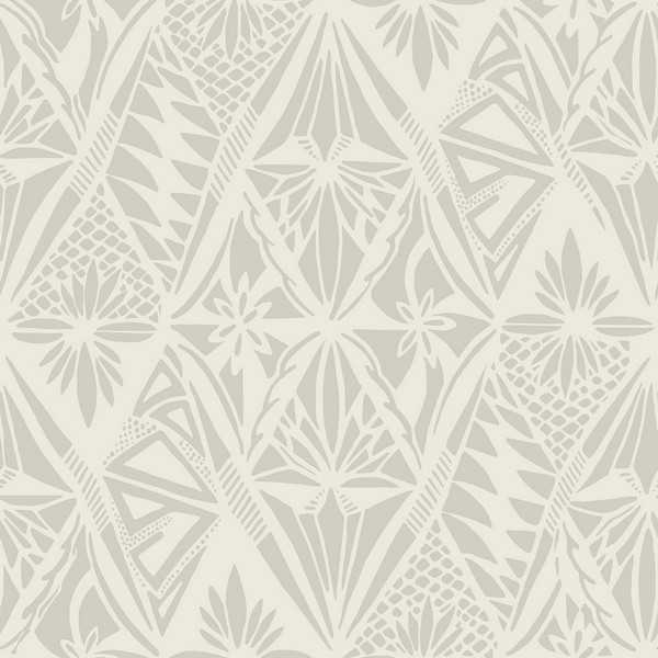 Urbane Light Grey Diamonds Wallpaper