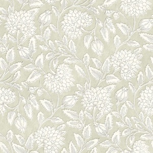 Vadouvan Sage Jacobean Trail Wallpaper