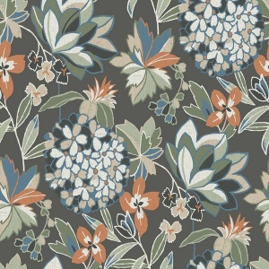 Valdivian Moss Floral Wallpaper