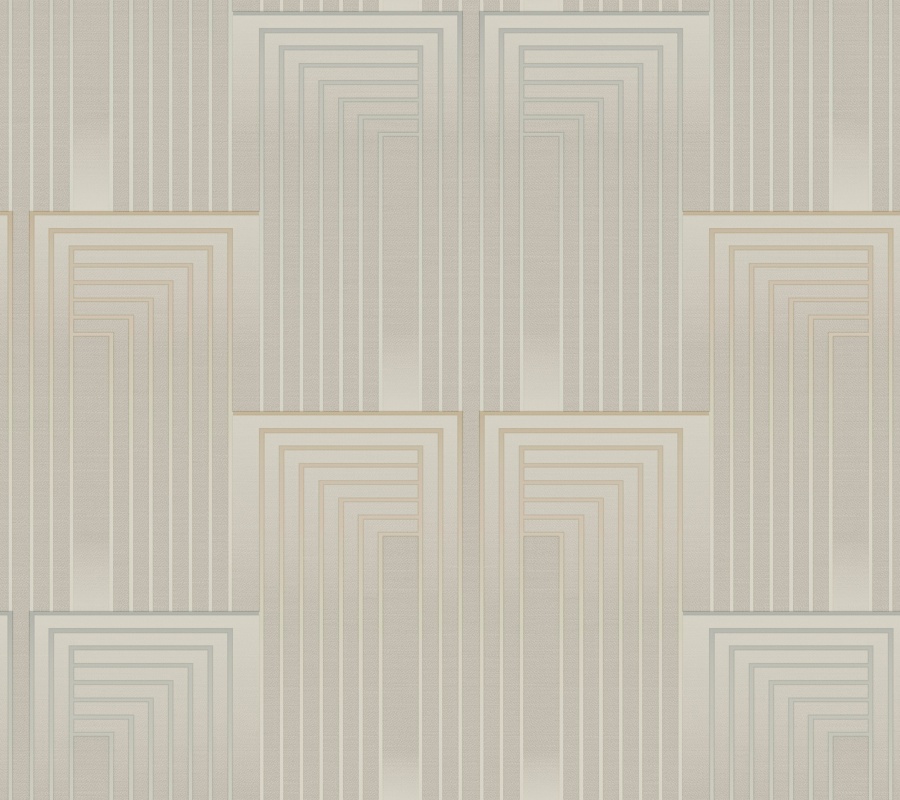 Vanishing Taupe & Pearl Peel & Stick Wallpaper