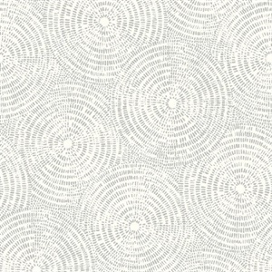 Vatten Platinum Geometric Wallpaper