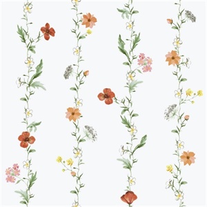 Vertical Garden Spring Blossom Wallpaper