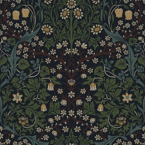 Victorian Floral Wallpaper