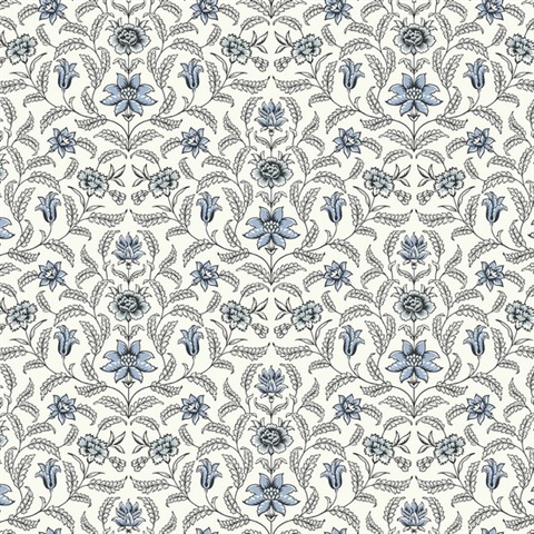 Vintage Blooms Wallpaper