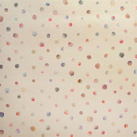 Watercolor Dots Wallpaper