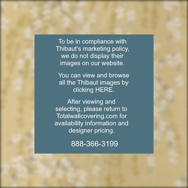 Weeping Blossom Gold Wallpaper