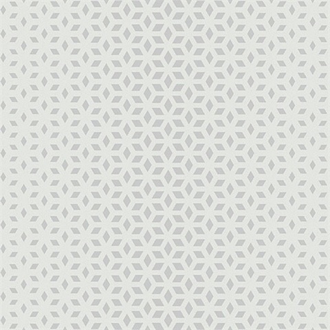 Whiston Grey Geometric Wallpaper