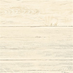 White Washed Boards Honey Shiplap Wallpaper