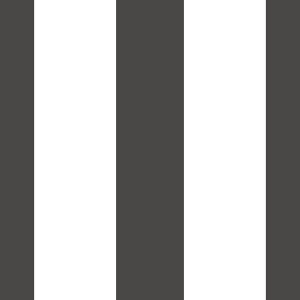 Wide Stripe Black Wallpaper